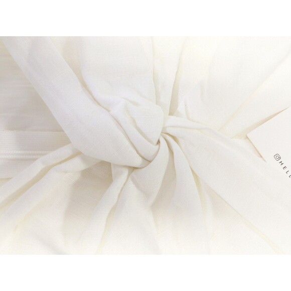 Hello Molly Womens White Mini Skirt Dress Size 8 Puff Sleeve Cutout Torso NEW - Picture 9 of 14